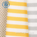 striped wholesale polyester cotton fleece knit fabric